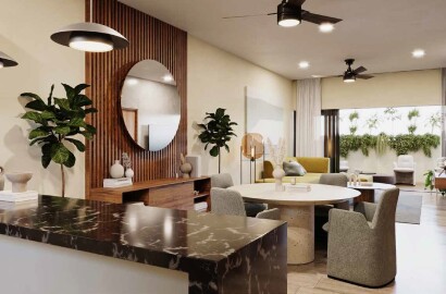 Departamento con amenidades PRemium tiopo Resort en Mérida